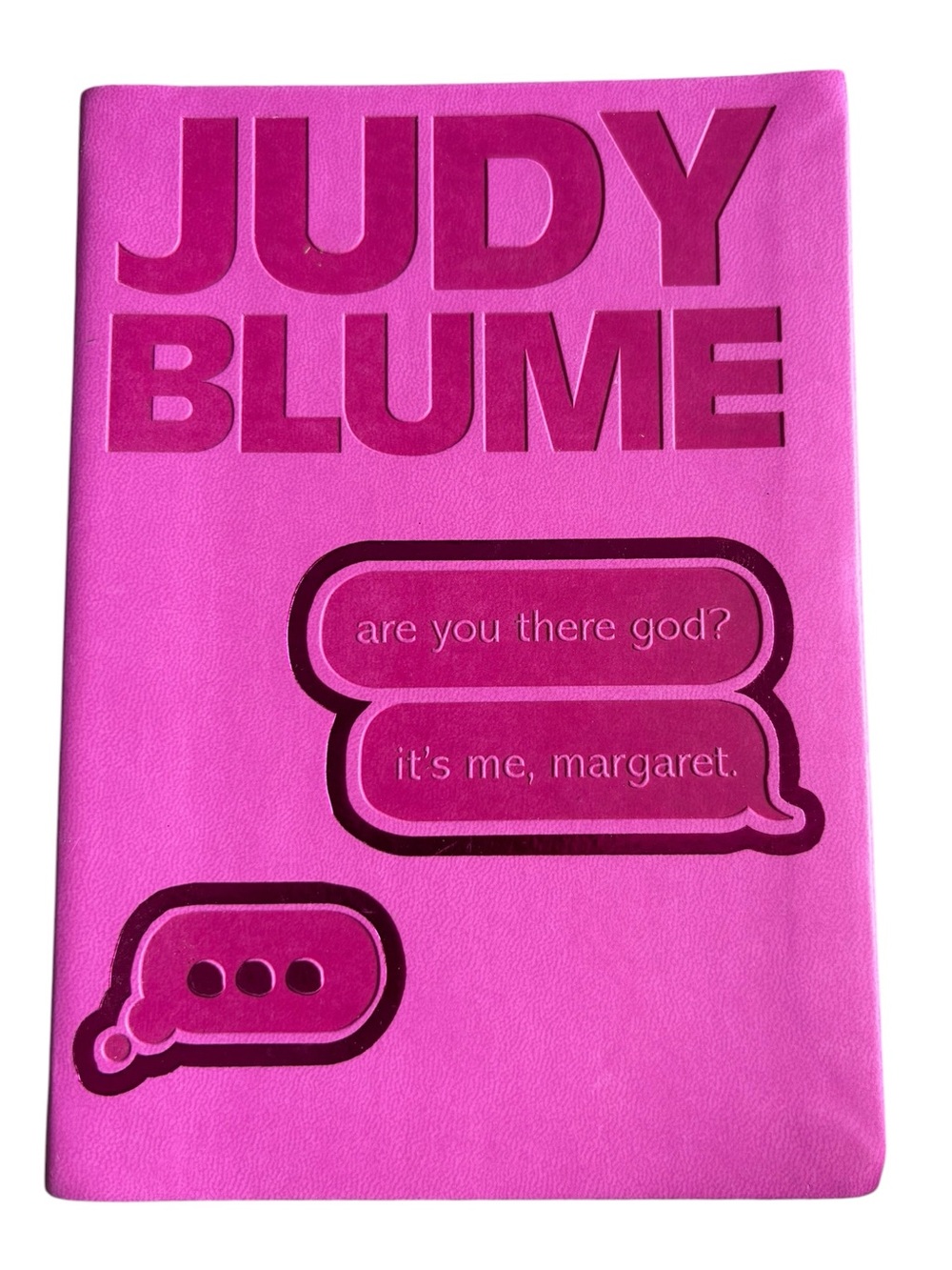 Judy Blume Are You There God? It’s Me, Margaret Pink Anniversary